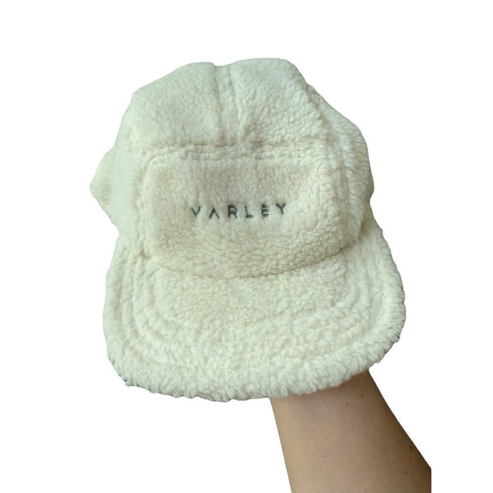 NWT Varley Women's Egret Sonia Fleece Cap One Size - Picture 3 of 7